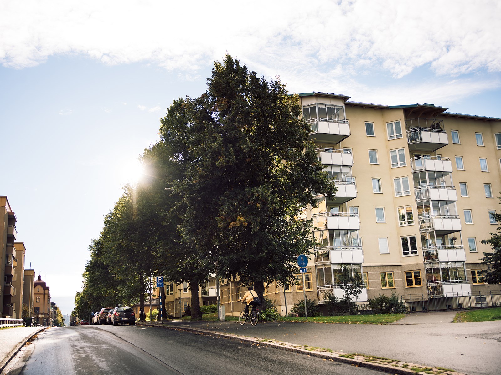 Flerbostadshus i Jönköpings västra centrum